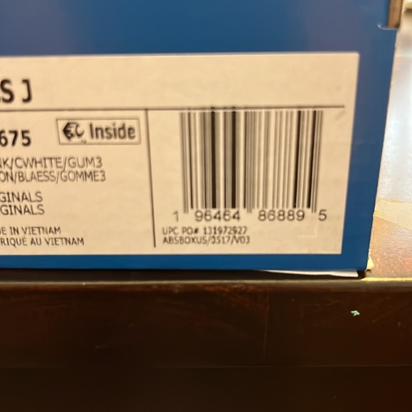 Girls Adidas Stan smith shoes pink 4.5 new with tags - Picture 4 of 4